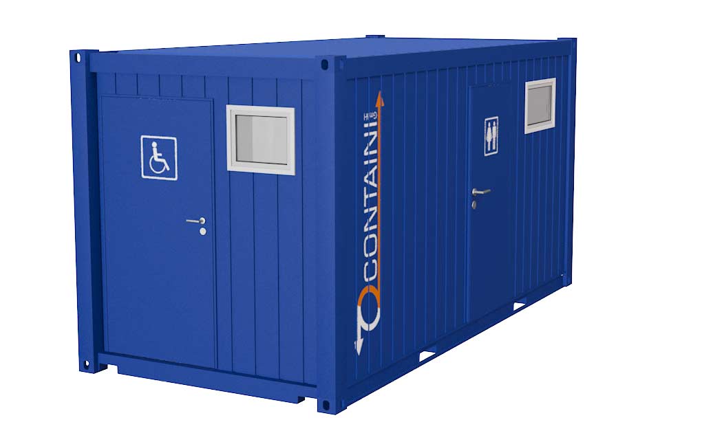 16' Sanitärcontainer