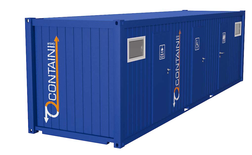 30' Sanitärcontainer